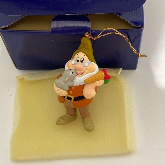 Disney Snow White Doc Dwarf Keepsake Ornament Grolier Presidents Edition - Picture 1 of 8